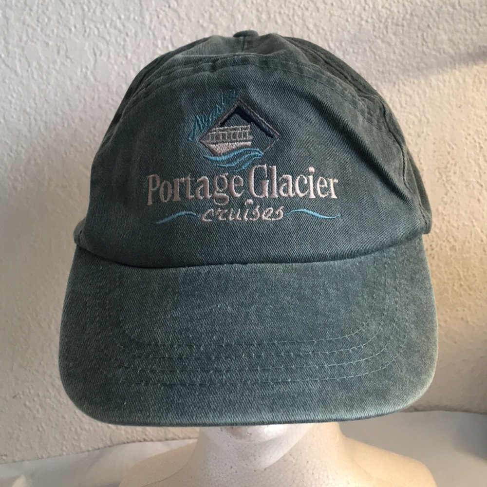 Alaska Portage Glacier Cruises Hat SCI Embroidered